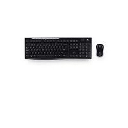 Logitech MK270 combo, Pan Nordic Wireless, Black Mouse and keyboard