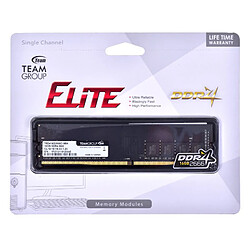 Team Group ELITE TED416G2666C1901 module de mémoire 16 Go 1 x 16 Go DDR4 2666 MHz