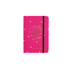 Agenda semainier 19-20. Chef Power Pink. Mini