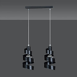 Avis EPIKASA Suspension Saga, Noir, Acier, 40x100x14 cm