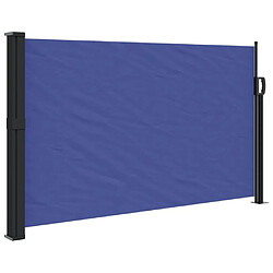 vidaXL Auvent latéral rétractable bleu 120x600 cm