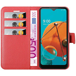 Cadorabo Coque LG KQ51 Etui en Rouge pas cher