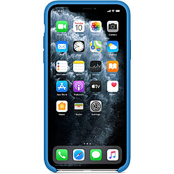 Apple Coque en silicone pour l'iPhone 11 Pro Max - Surf Blue