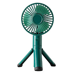 Acheter Petit Ventilateur Portatif Rechargeable USB (Vert)