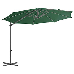 Avis Maison Chic Parasol Jardin | Parasol avec base portable Vert - GKD96025