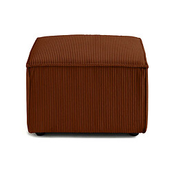 Acheter Lisa Design Arty - pouf d'appoint - en velours côtelé