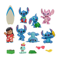 Avis Lilo & Stitch - Pack 8 figurines Stitch Deluxe Figure Set 7 cm