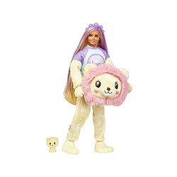 Mattel Barbie Cutie Reveal Poupée en Costume Lion avec Accessoires Multicolore