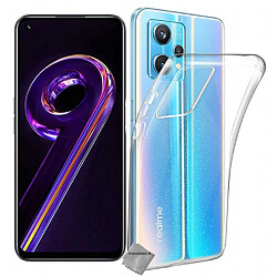 Htdmobiles Coque pour Realme 9 Pro+ Plus 5G / Realme 9 4G - housse etui silicone gel fine + film ecran - TRANSPARENT TPU