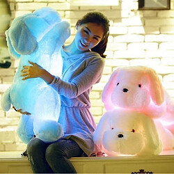 Acheter Universal Classic Luminal Teddy Dog -led Light Pillowwhite