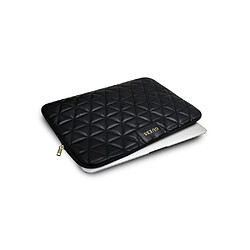 Avis Guess Maroquinerie Guess Housse pour Ordinateur Portable 13 Pouces Quilted avec Poche Arrière Zippée Noir