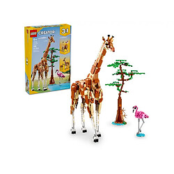 Lego 31150 Les Animaux Sauvages du Safari 3 en 1 Multicolore