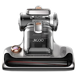 Avis JIGOO aspirateur à matelas, d'acariens intelligent à double tasse avec système de diffusion d'arômes, aspiration 700 W 15 KPa, T600, Gris