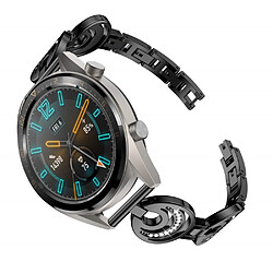 Bracelet en métal noir pour votre Huawei Watch GT