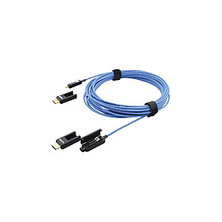 Kramer Electronics CLS-AOCH/XL-98 câble HDMI 29,87 m HDMI Type A (Standard) Bleu (CLS-AOCH/XL-98 - 30m LSHF 4K Fibre-Optic HDMI M-M Cable - Blue)