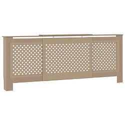 vidaXL Cache-radiateur MDF 205 cm