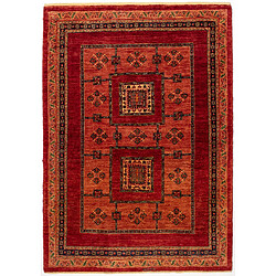 Vidal Tapis de laine 159x111 orange Kashkuli 