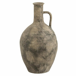 Paris Prix Vase Design Tacheté Anse 55cm Marron & Gris