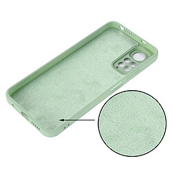 Coque en silicone anti-scratch, avec sangle, vert pour votre Xiaomi Redmi Note 11S 4G/Redmi Note 11 4G (Qualcomm)