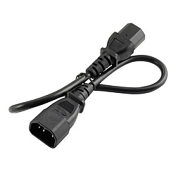 0,5m IEC 320 C13 à C14 Câble De Rallonge D'alimentation Pour Imprimante PC PDU UPS