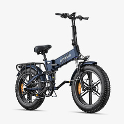 Vélo Électrique Pliant Engwe Engine Pro 2.0 - Pneus 20 Pouces 750W Moteur 52V16Ah Batterie Autonomie 110KM - Bleu