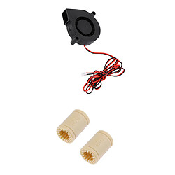 Ventilateur Radial De Refroidissement Turbo +2Pcs LM12UU Soutenant en Plastique Pour L'imprimante 3D Accessoire