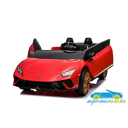 Lamborghini Huracan Performante Spyder 24V 4X4 2 Places 2.4G : Couleur - Rouge