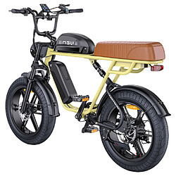 Vélo électrique ENGWE M1,250 W,48 V 15,6 Ah, gros pneu 20 x 4,0 pouces,25 km/h,90 km- Jaune