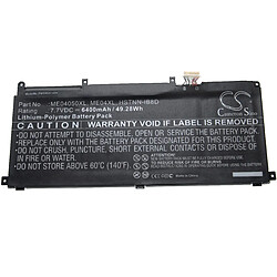 vhbw batterie compatible avec HP Elite x2 1013 G3 2TT11EA, x2 1013 G3 2TT12EA, x2 1013 G3 2TT13EA laptop (6400mAh, 7,7V, Li-Polymère)