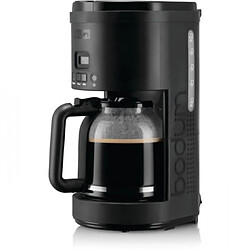 Machine a Cafe - Cafetiere Electrique BODUM - BISTRO électrique programmable a filtre permanent, 900 W, 12 tasses, 1.5 l