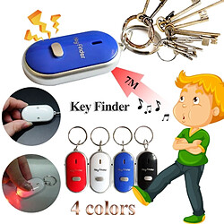 Avis Wewoo Bracelet connecté Smartwatch Mini LED Sifflet Key Finder Clignotant Bip Télécommande Perdu Keyfinder Locator Porte-clés pour enfants (blanc)