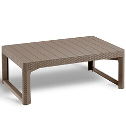 Keter Table de jardin Lyon Cappuccino