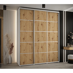 Abiks Meble Armoire DAVOS 4 À Portes Coulissantes 235,2/190/45 3 Portes