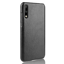 Avis Wewoo Coque Rigide Pour Huawei Enjoy 10s Shockproof Litchi PC + PU Case Black