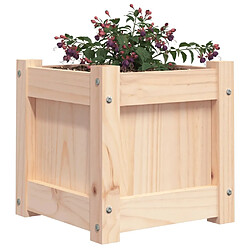 Acheter Maison Chic Jardinière,Bac à fleurs - pot de fleur 31x31x31 cm bois de pin massif -GKD53938