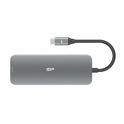 Silicon-Power Hub USB Silicon Power SR30 Gris