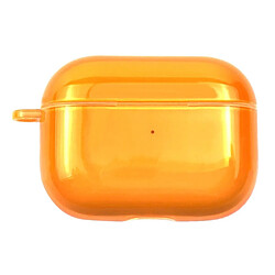 Wewoo Coque Pour AirPods Pro 3 PC Housse de protection écouteurs sans fil avec trou lanière Orange