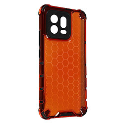 Avizar Coque pour Xiaomi 13 Antichoc Angles Renforcés Hybride Nid d'Abeille rouge