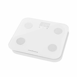 Avis Balance Numérique de Salle de Bain Medisana BS 600 connect Blanc Acier inoxydable