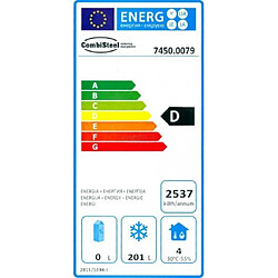 Table Réfrigérée Négative Compacte - 2 portes - Combisteel - R290Rvs Aisi 2012 PortesPleine