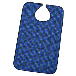 Acheter Nouveau Imperméable à L'eau Repas Repas Bib Cloth Protector Aide Aux Personnes Handicapées Tablier Bleu