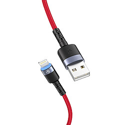 Avis Câble de données Tellur USB vers Lightning avec lumière LED, 3A, 1,2 m, rouge