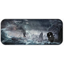 Universal (750x300x3) xxl Professional grand souris pad boat nuages paysage de souris en caoutchouc non glissant