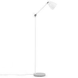 Acheter Beliani Lampadaire CHANZA Métal Blanc