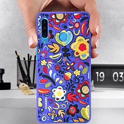 Avis Coque Huawei P30 Lite Fleuris Multicolores Protection Rigide Original Violet