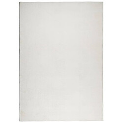 vidaXL Tapis IZA poils courts style scandinave crème 120x170 cm