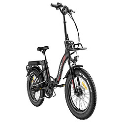 Vélo Électrique FAFREES F20 Max - 500W Batterie 864WH Autonomie 75KM Freins à Disque | Noir pas cher