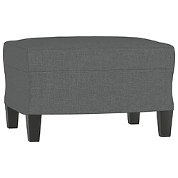 Acheter Maison Chic Ensemble de canapés 3 pcs, Canapé droit Sofa pour Salon gris foncé tissu -GKD994650