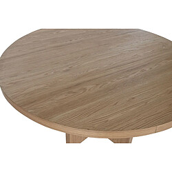 Acheter Pegane Table à manger, table de repas ronde en bois coloris naturel - diamètre 152 x Hauteur 76 cm