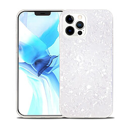 Coque en TPU + acrylique IPAKY IMD, antichoc blanc pour votre iPhone 13 Pro 6.1 pouces